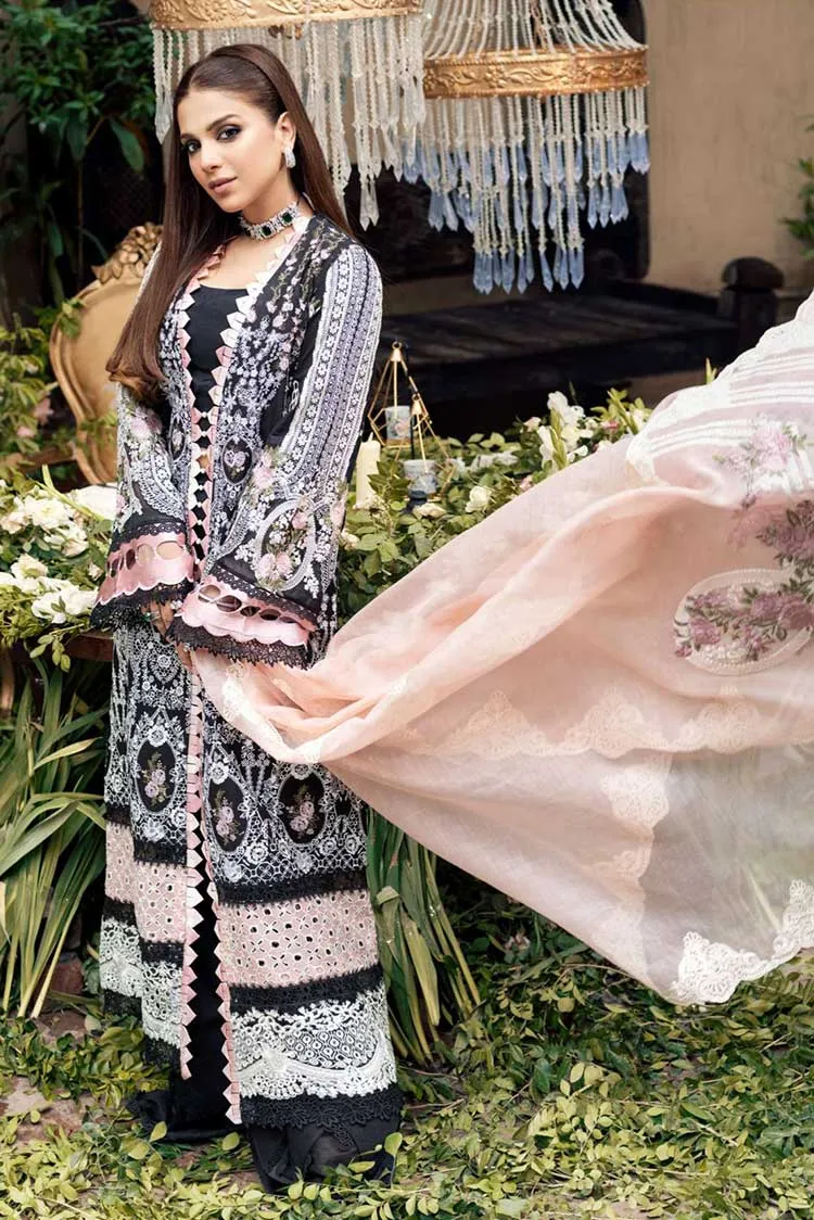 01 Riya A Floral Dream Luxury Lawn Collection