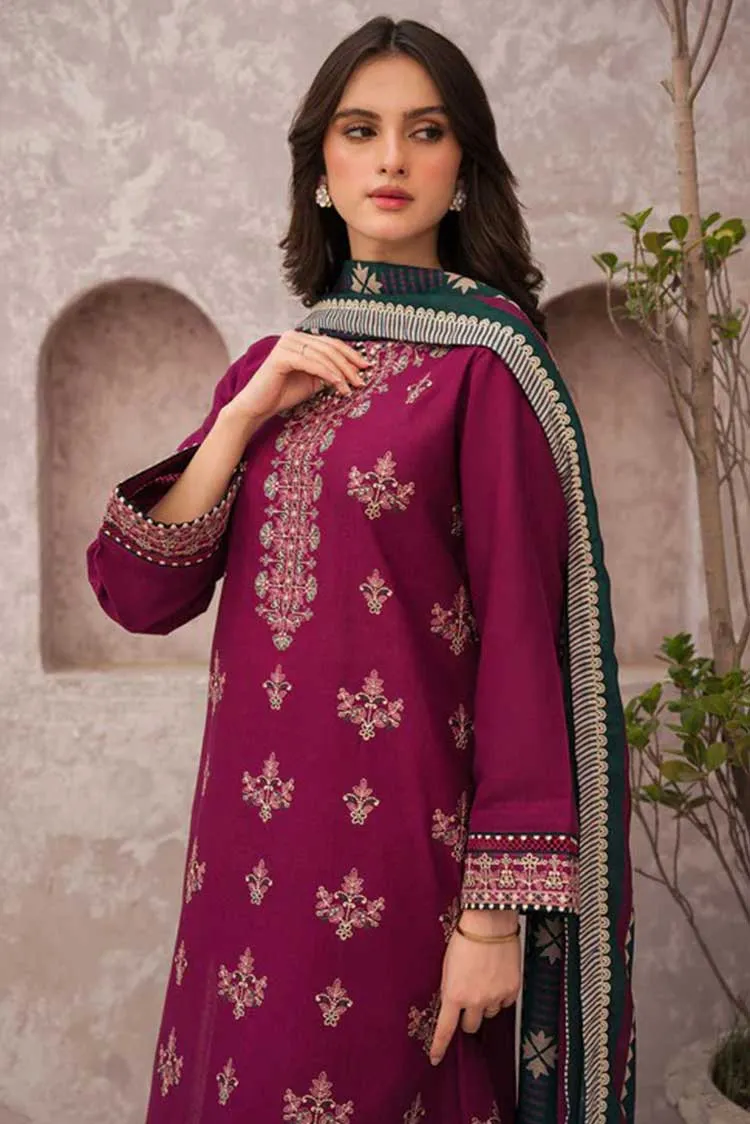 02 Ziba Dastak Embroidered Khaddar Fall Winter Collection