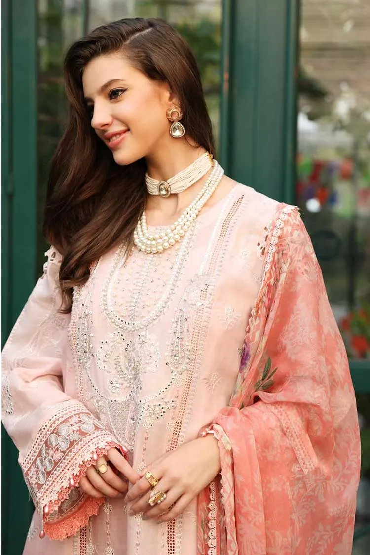 03 Clara Noor Eid Handwork Laserkari Lawn Collection