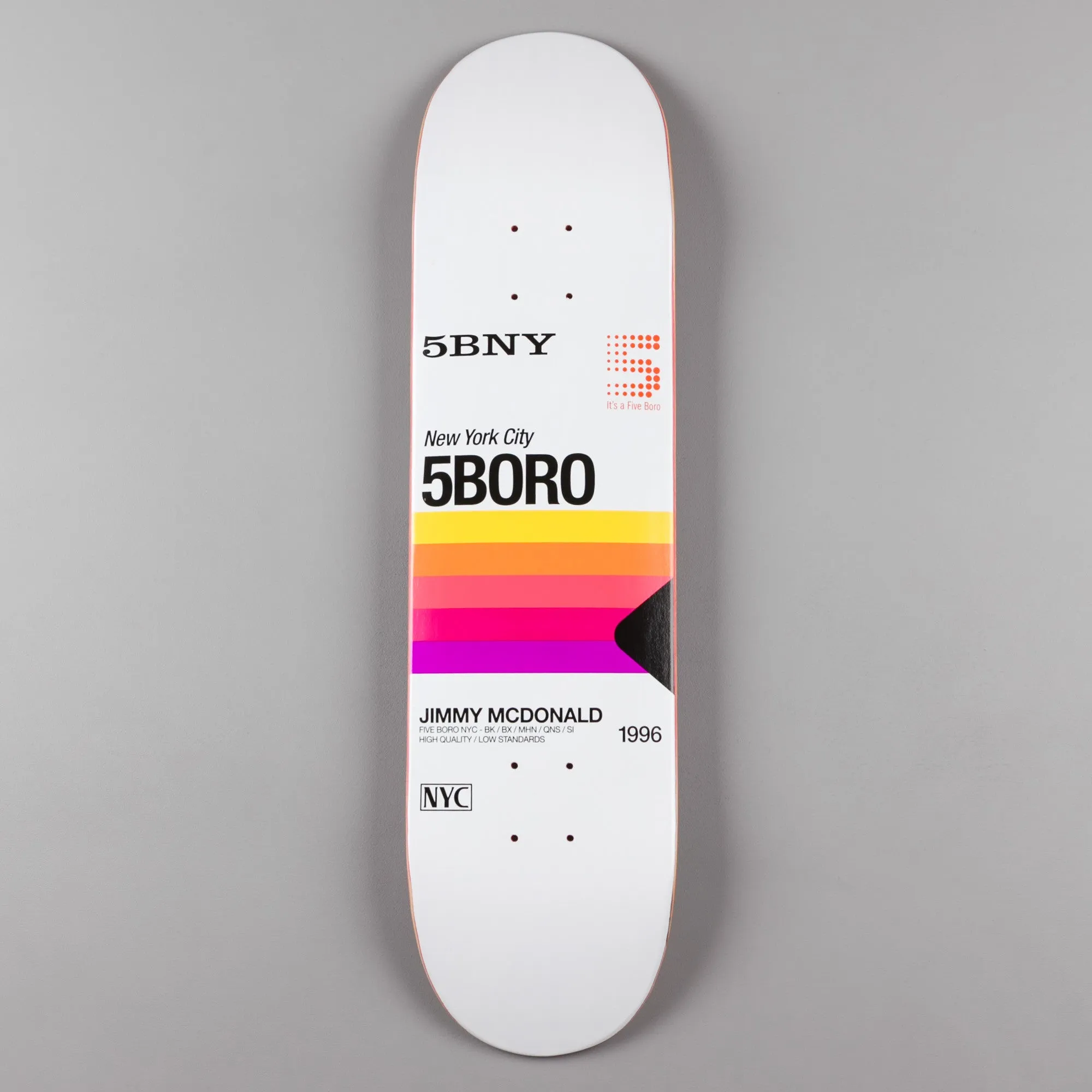 5Boro VHS Pro Series Jimmy McDonald Deck - 8.0"