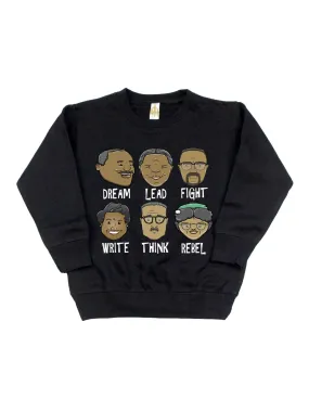 African American Activists Black History Sweatshirt - Kids & Adults