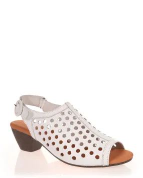 Alfie & Evie Odessey White Leather Shoe