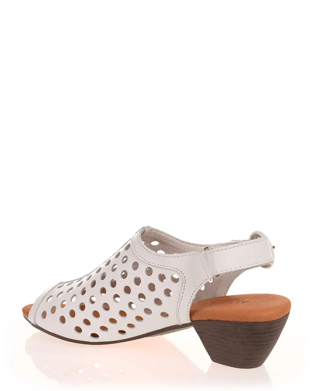 Alfie & Evie Odessey White Leather Shoe