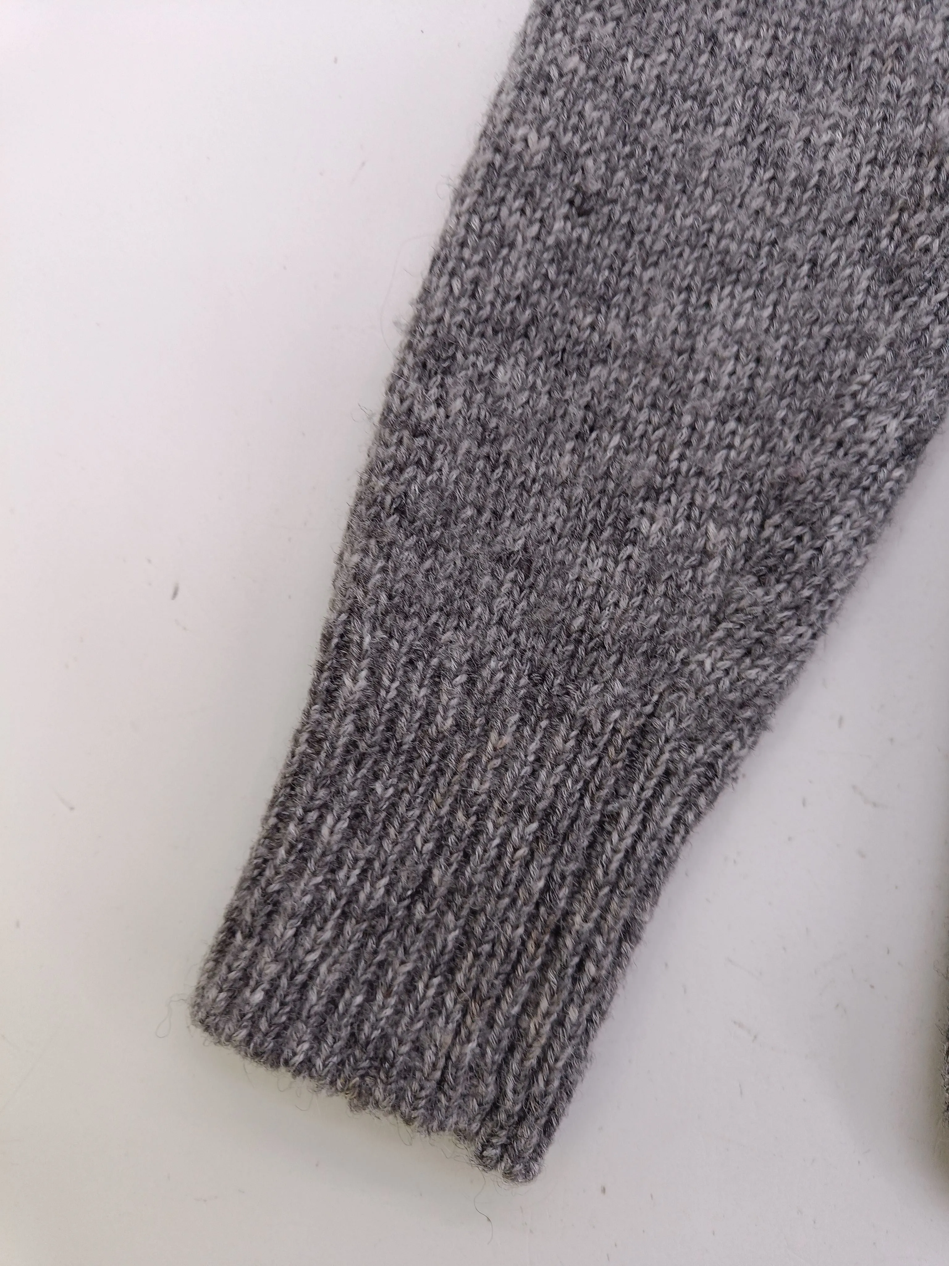 & Other Stories Men's Jumper XS Grey Wool with Other, Polyester