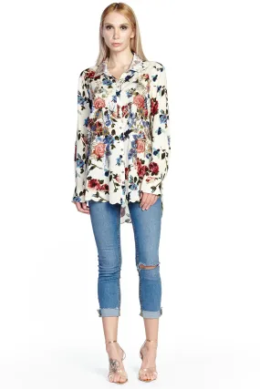 Aratta Floral Button Down