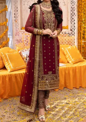 Asim Jofa Dastaan Pakistani Chiffon Dress