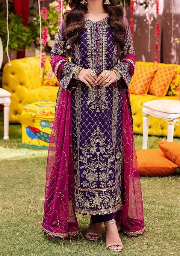 Asim Jofa Jag Mag Pakistani Net Dress