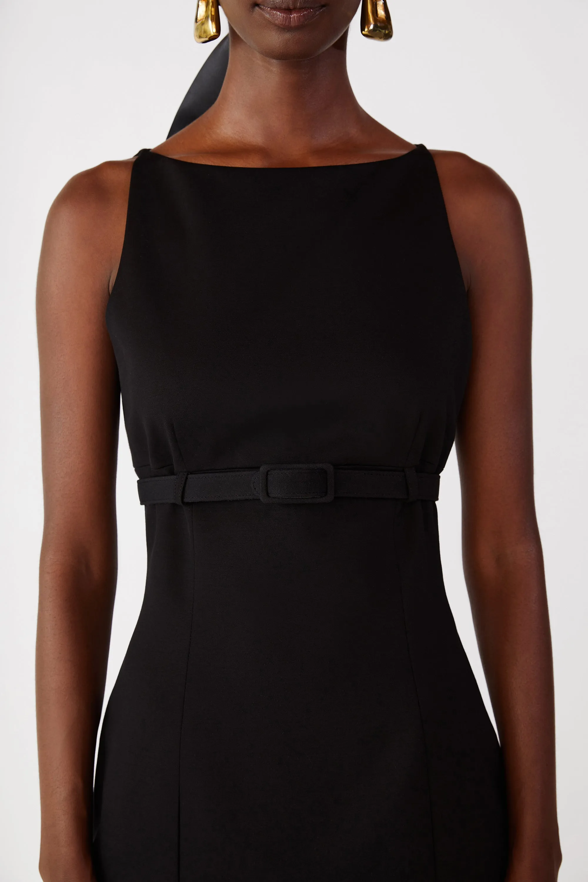 Audrey Belted Mini Dress