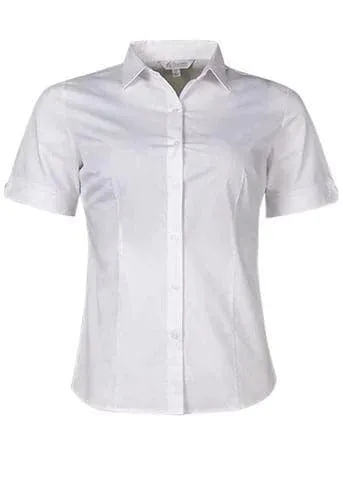 Aussie Pacific Ladies Short Sleeve Work Shirt 2903S