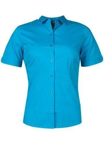 Aussie Pacific Ladies Short Sleeve Work Shirt 2903S