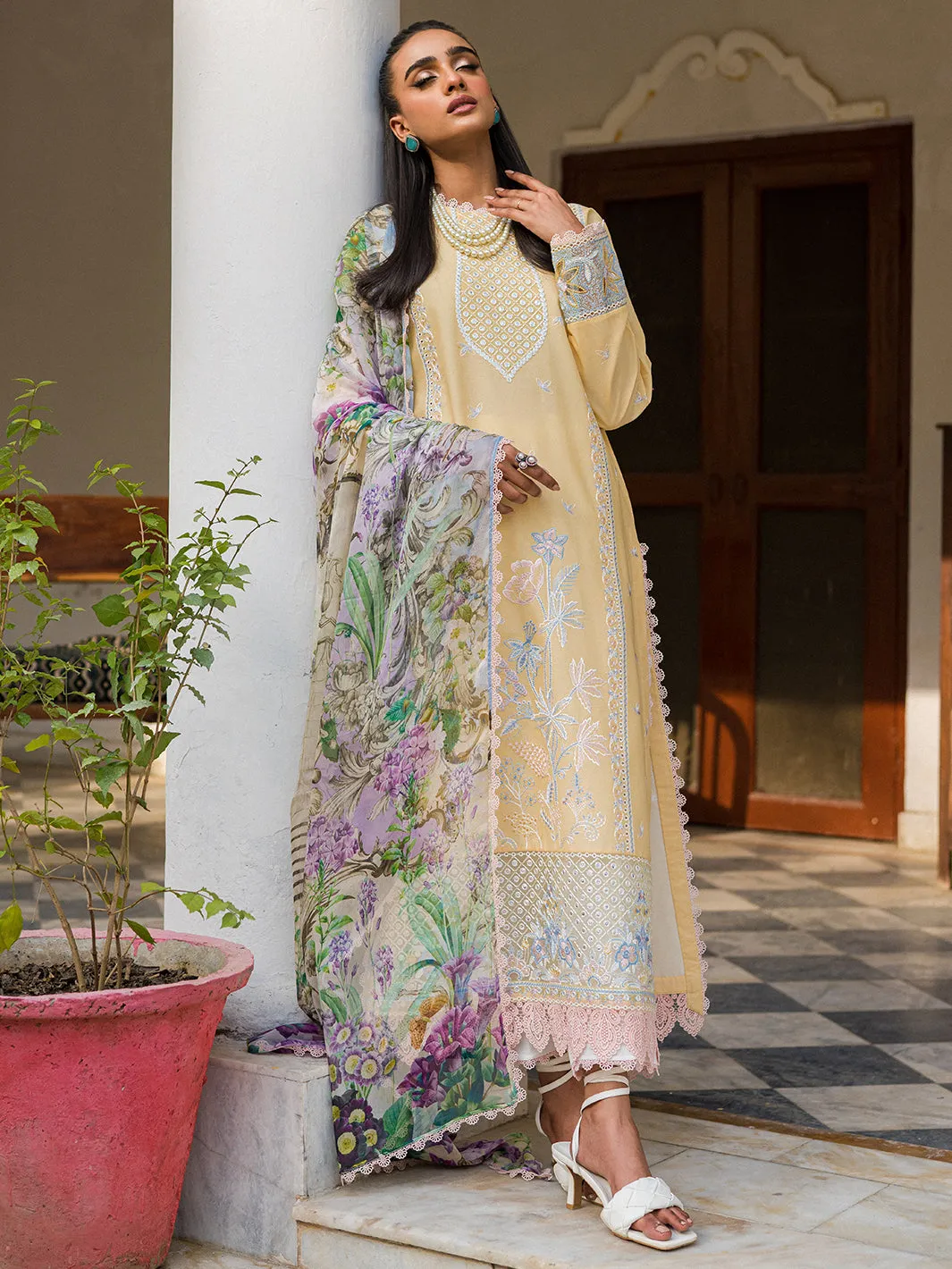 BAHAR | 3 PC UNSTITCH LAWN