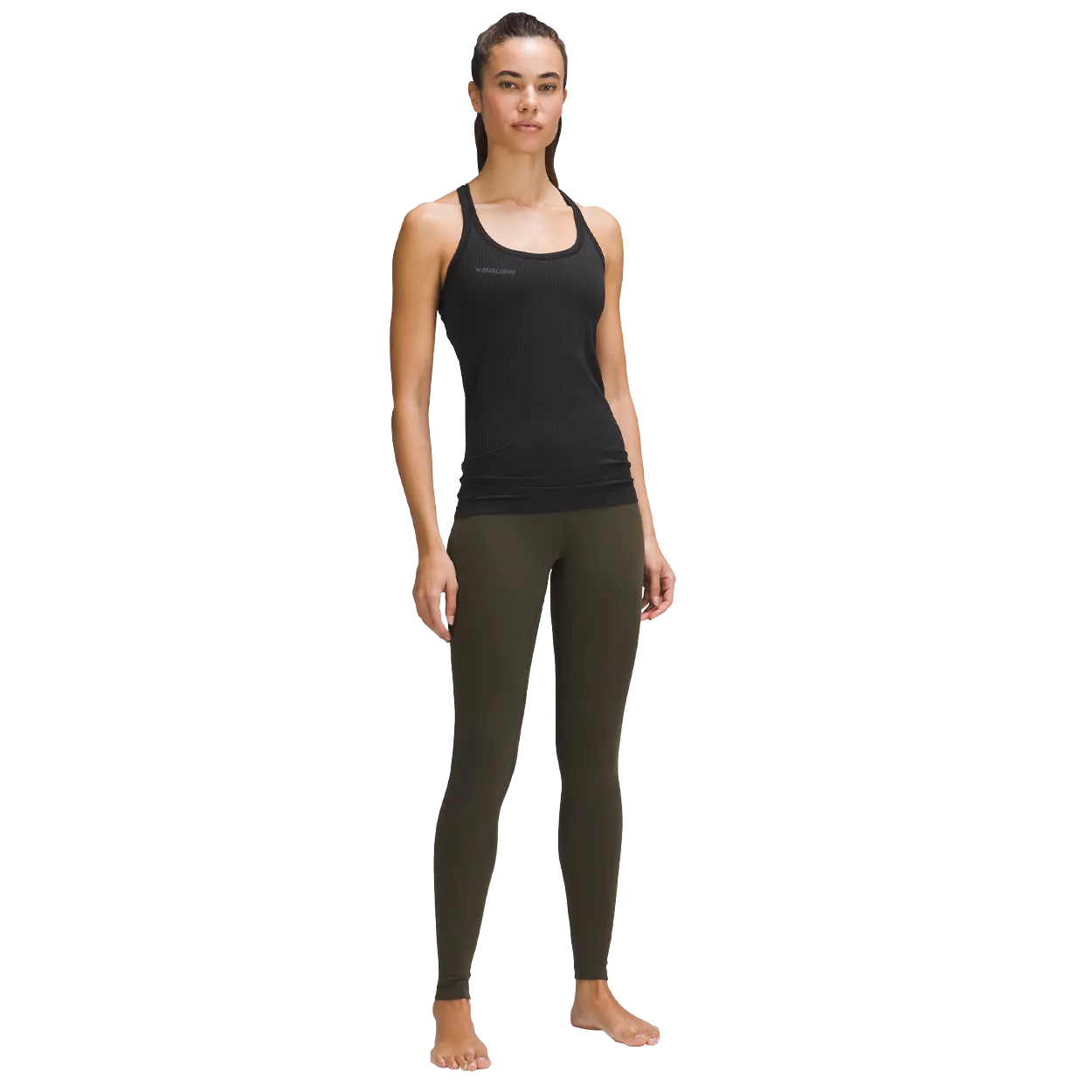 BAUER // lululemon EBB TO STREET TANK BLACK