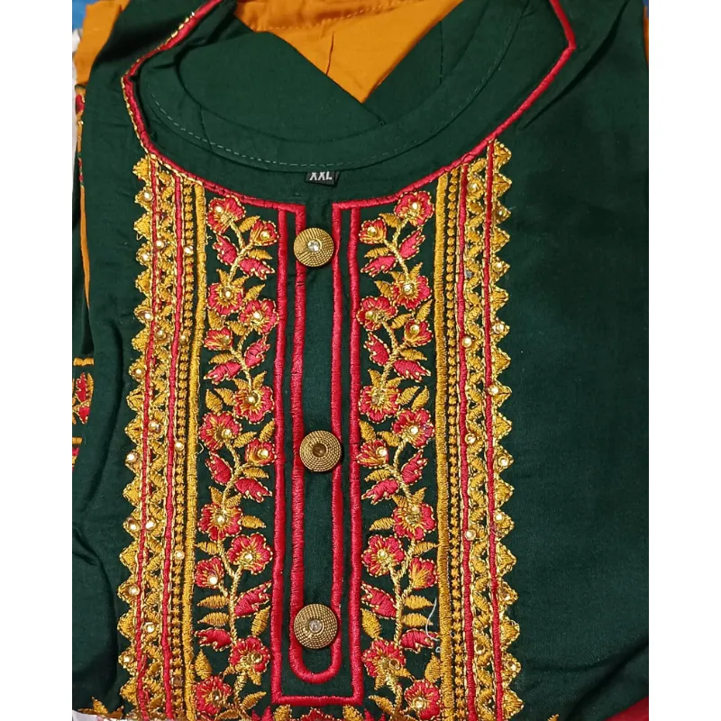 Beautiful Festival wear Women Kurti Plazo with Dupatta set.