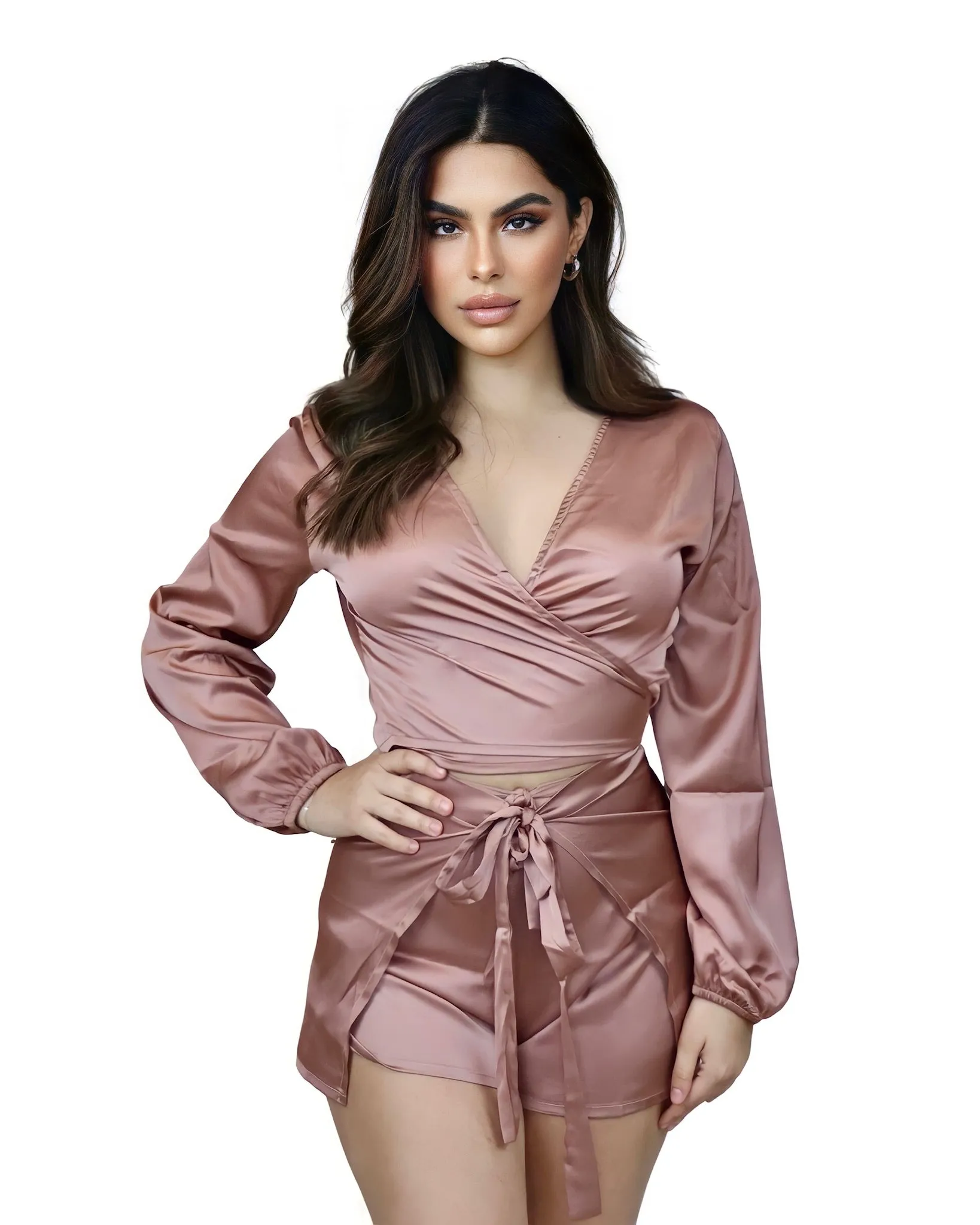 Belle Blouse - Satin