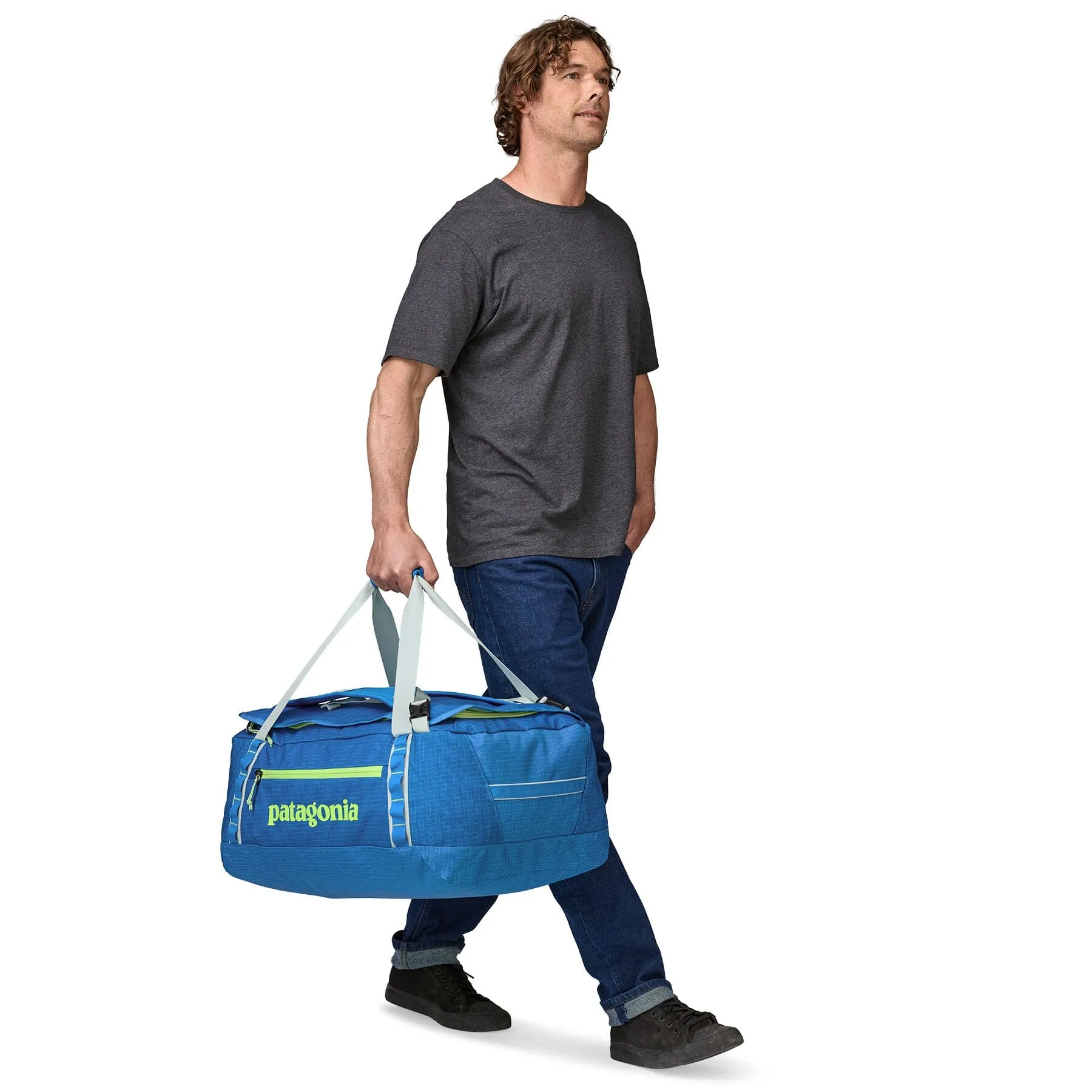 Black Hole Duffel 55L - 100% postconsumer recycled polyester