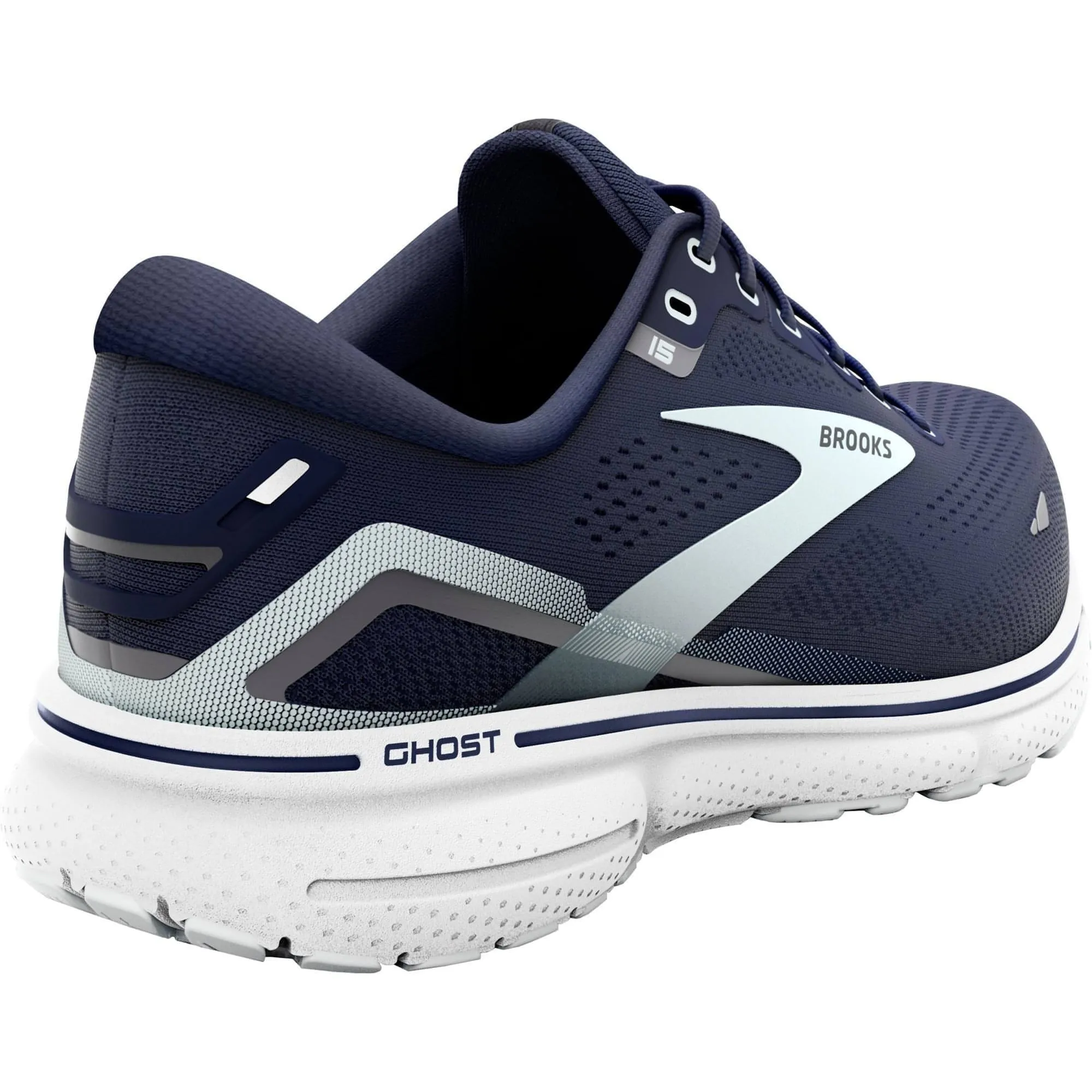 Brooks Ghost 15 Womens Running Shoes - Navy