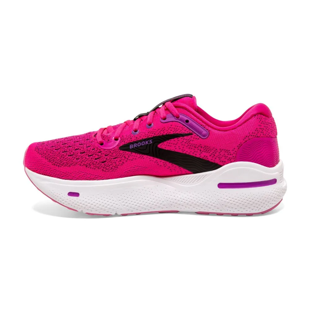 'Brooks' Women's Ghost Max - Pink Glo / Purple / Black