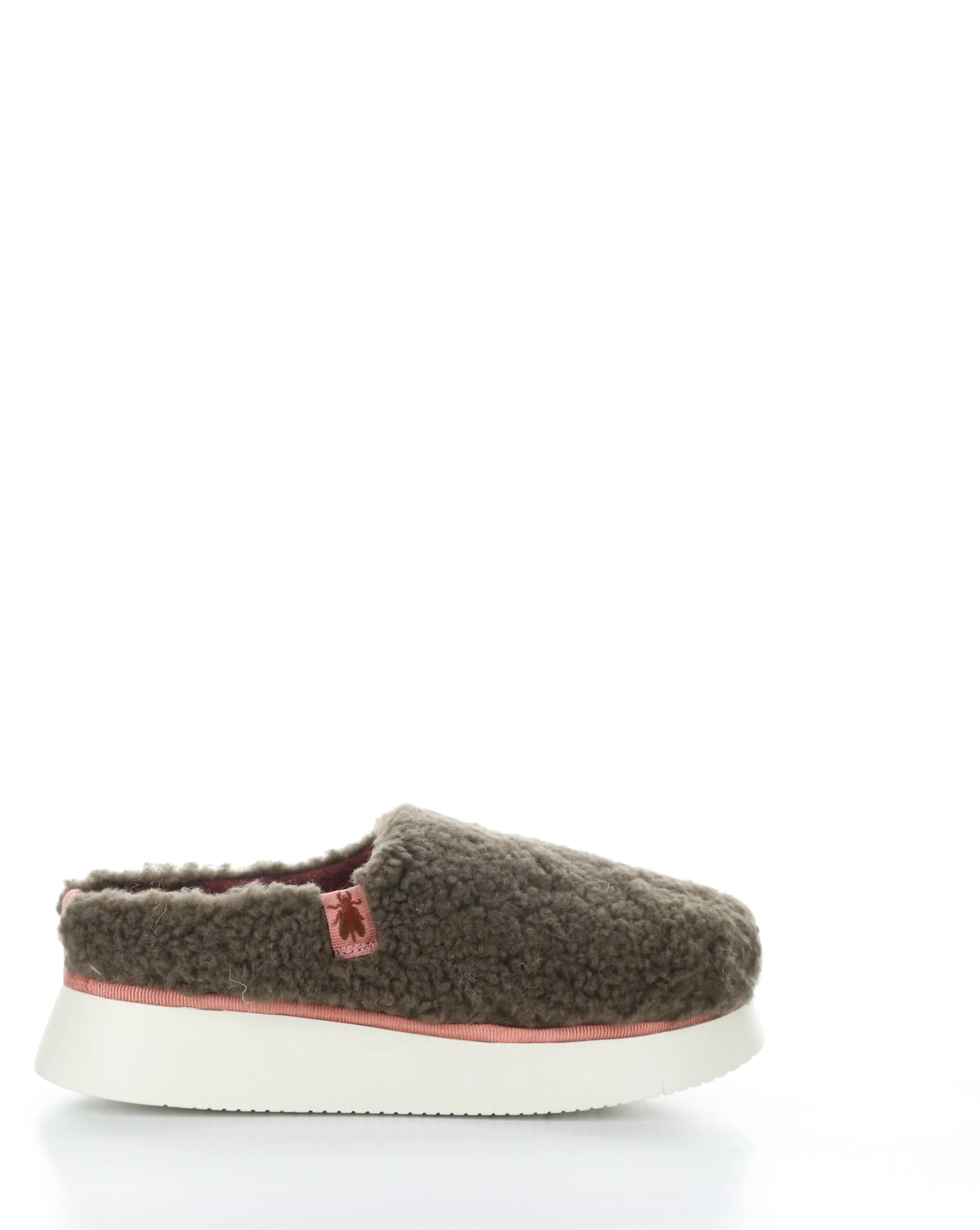 CAFE360FLY 004 BROWN/ROSE Slip-on Mules