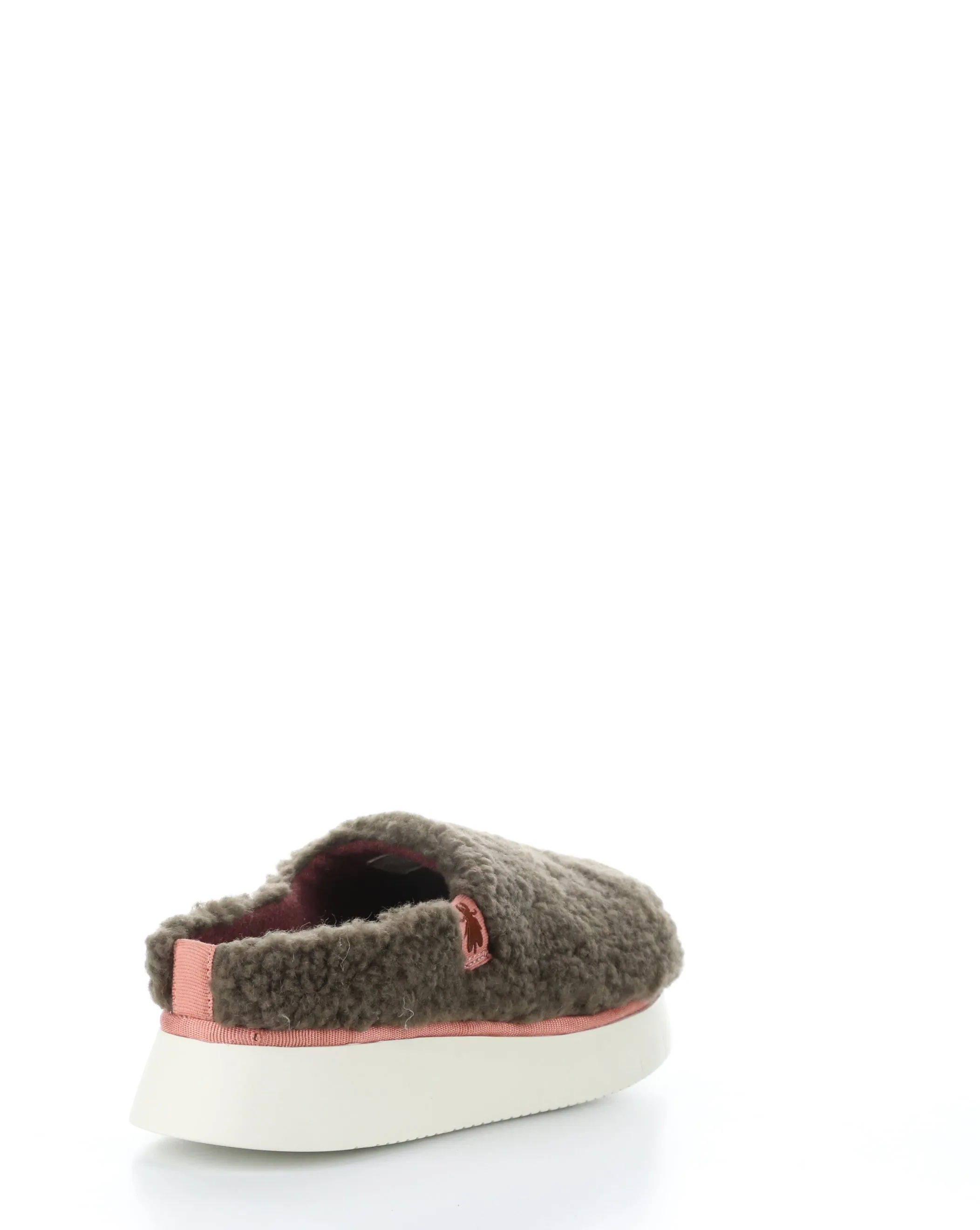 CAFE360FLY 004 BROWN/ROSE Slip-on Mules