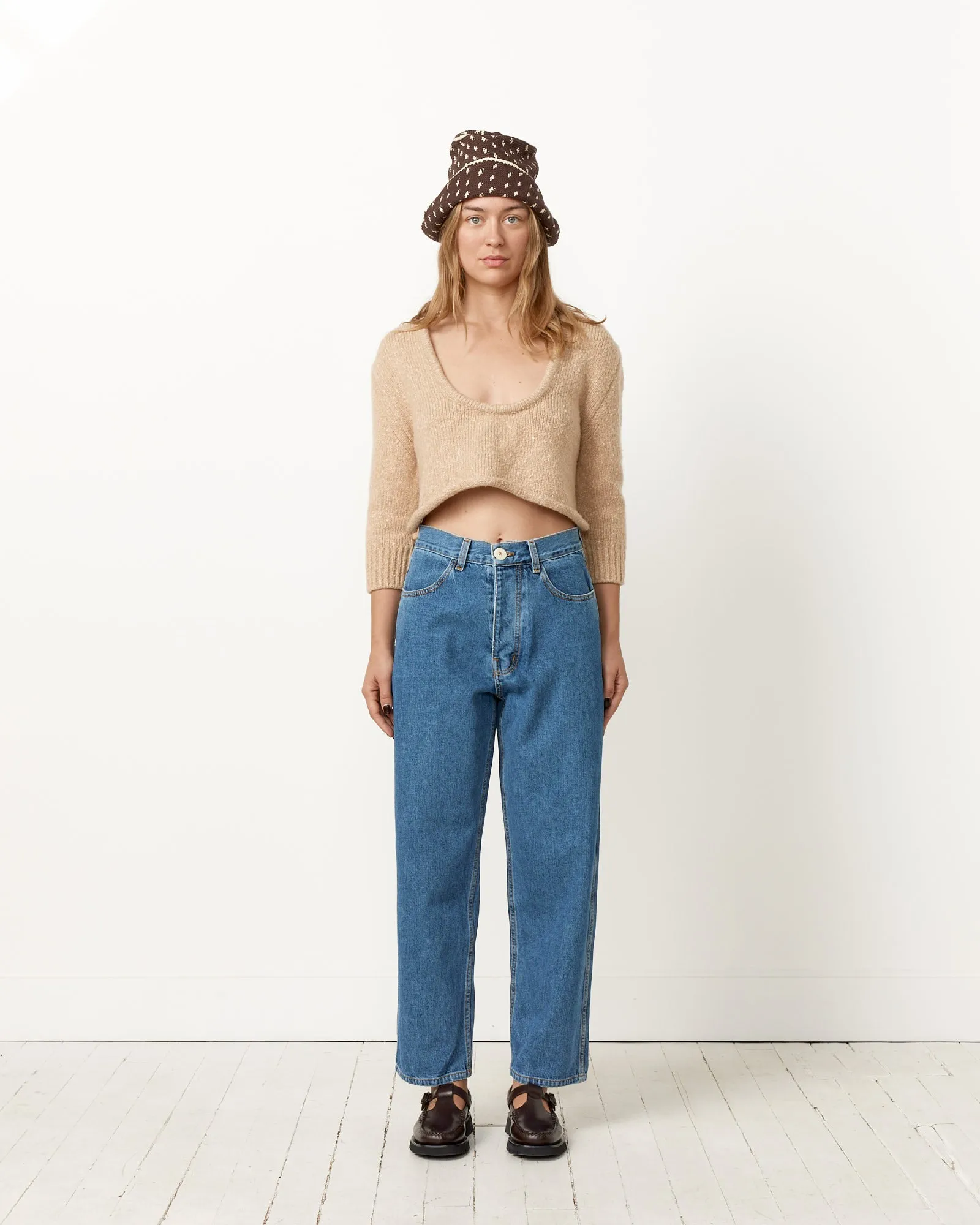 California Wide Pant in Cowboy Blue