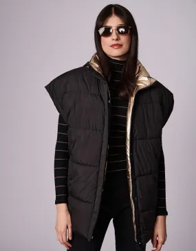 Chalet Chic Reversible Puffer Vest