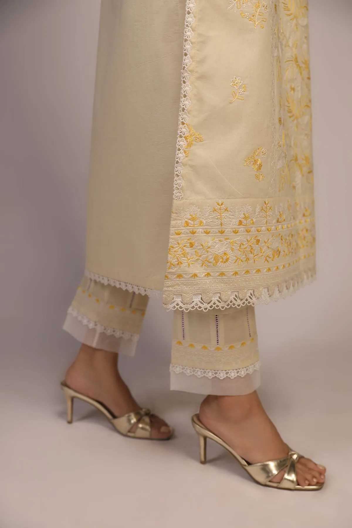 Chikankari 3 Piece