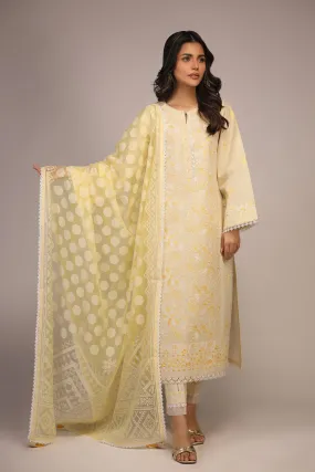 Chikankari 3 Piece