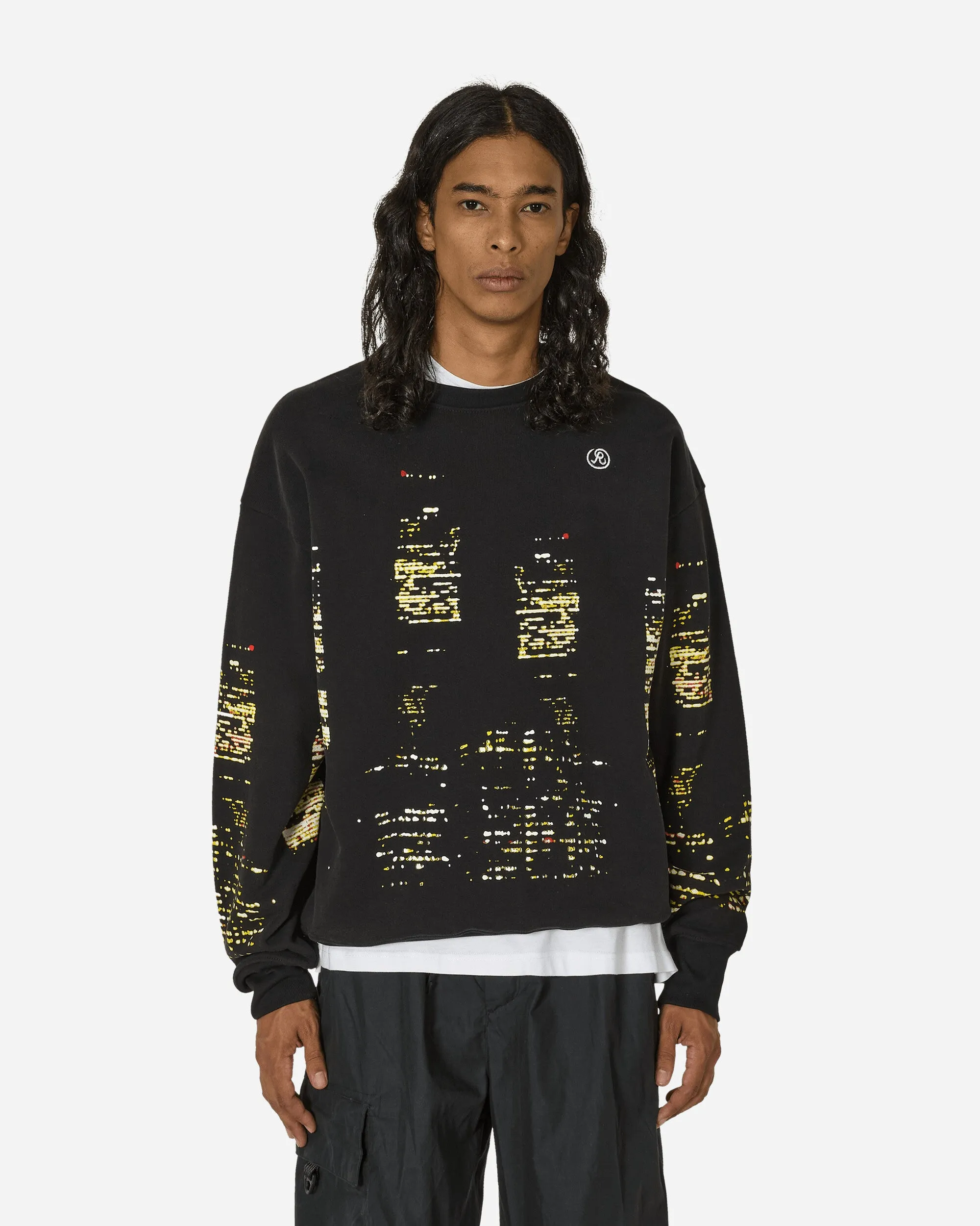 City Lights Crewneck Sweatshirt Black