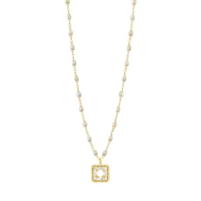 Classic Gigi Opal Treasure Necklace Yellow Gold, 16.5"