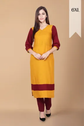 Color Block Kurti