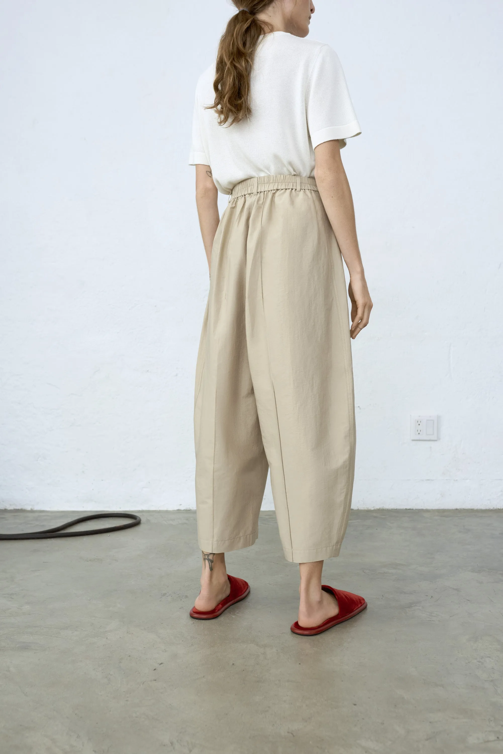 Cordera - Seam Curved Pants Toasted