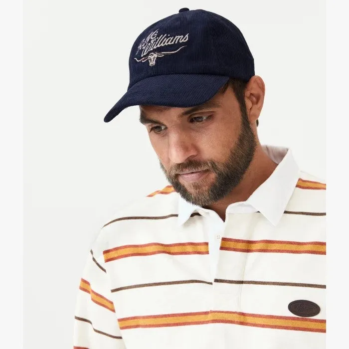 Corduroy Longhorn Cap - Navy