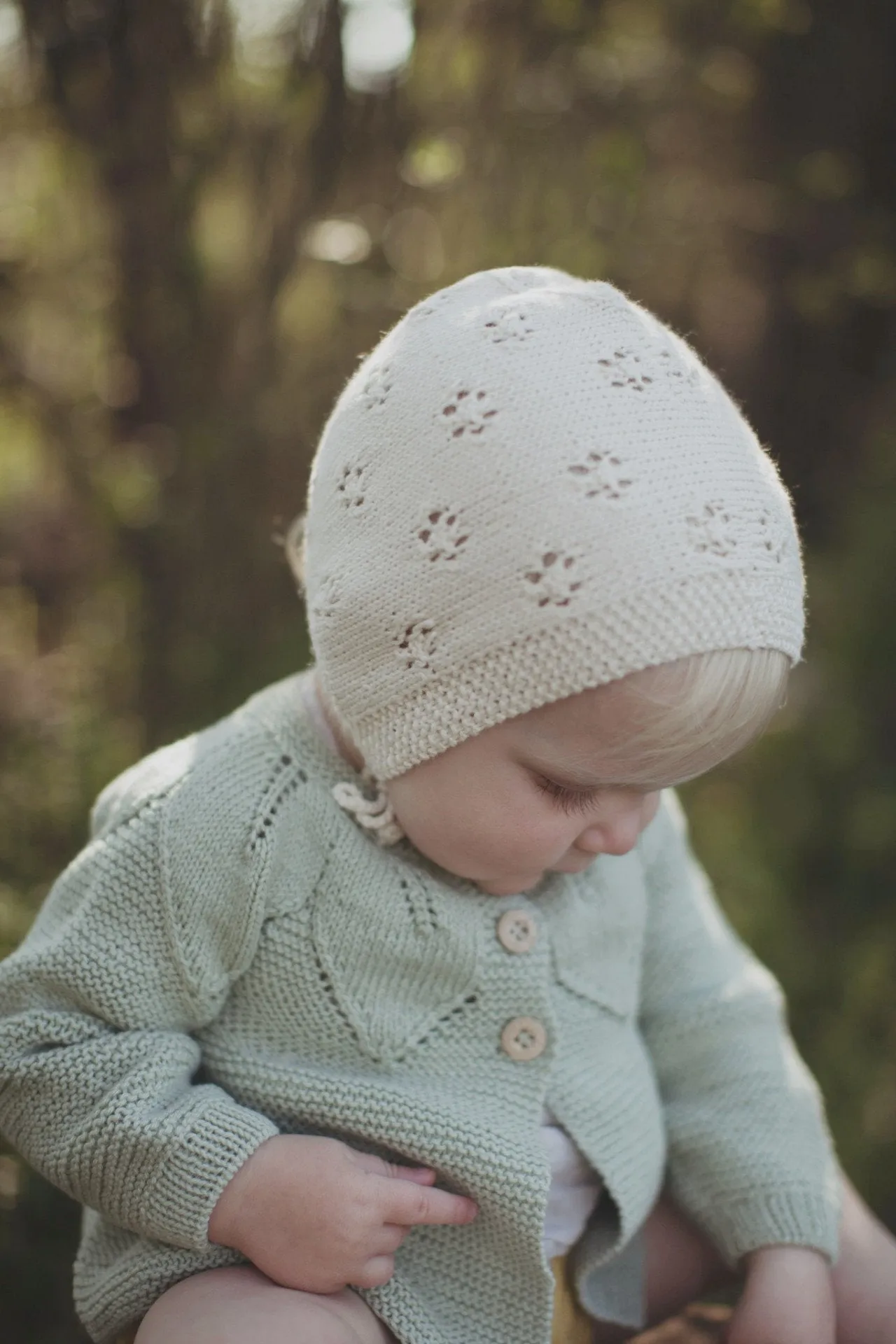 Cotton Fleur Bonnet