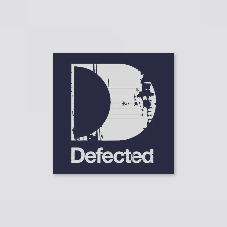 Defected Originals D Square Sticker