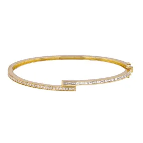 Diamond Wrap Bangle