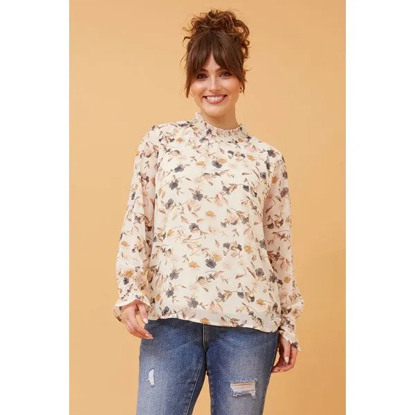 DIANA FLORAL BLOUSE