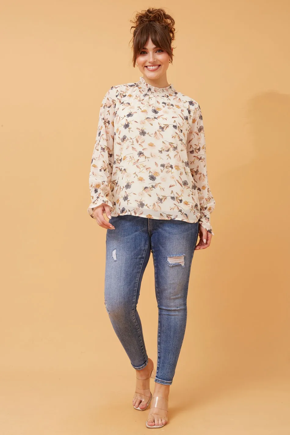 DIANA FLORAL BLOUSE