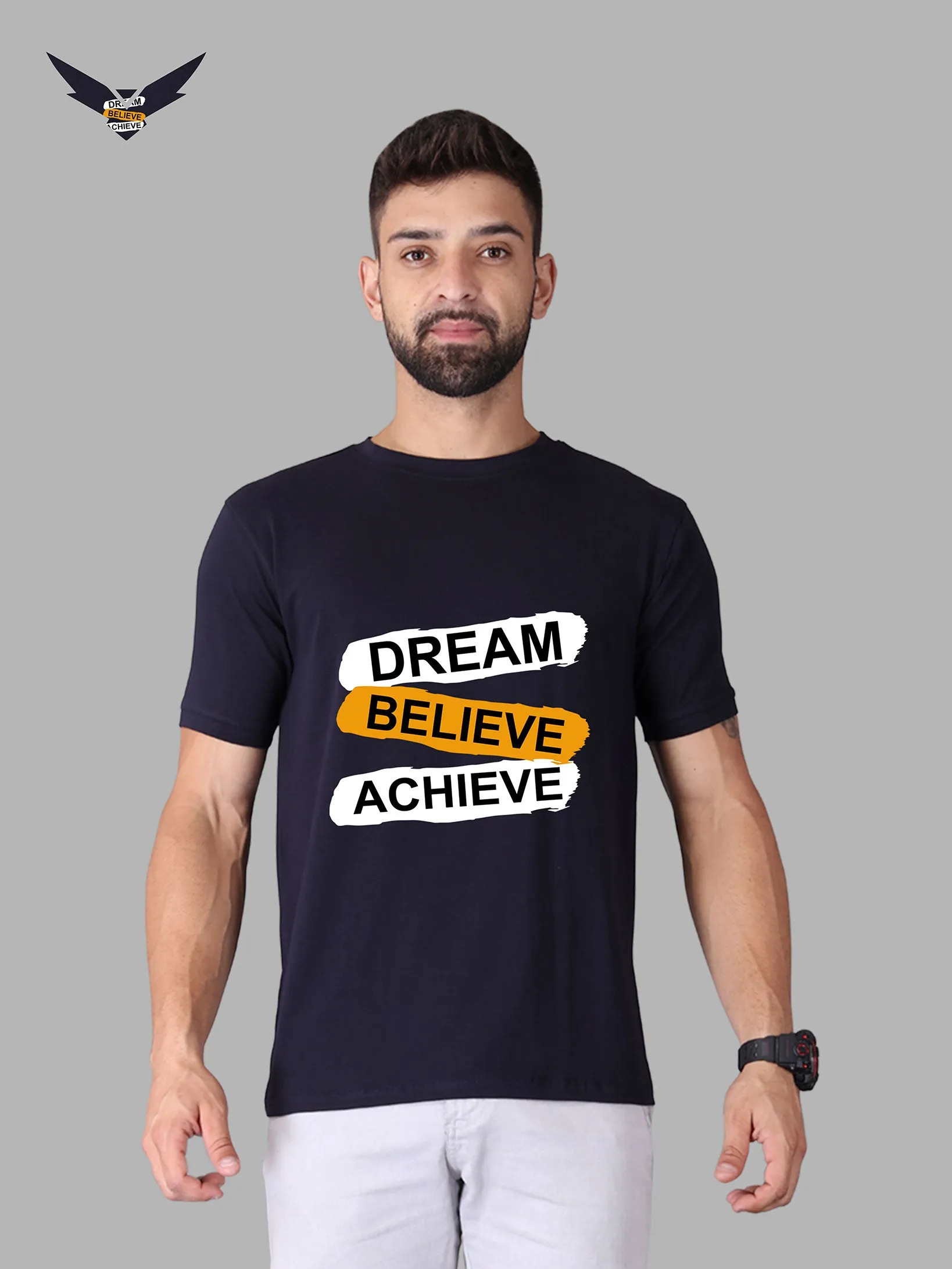 Dream Believe Achieve Crew Neck T-Shirt