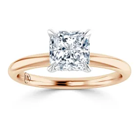 Elaine  - 18ct Rose Gold - Radiant