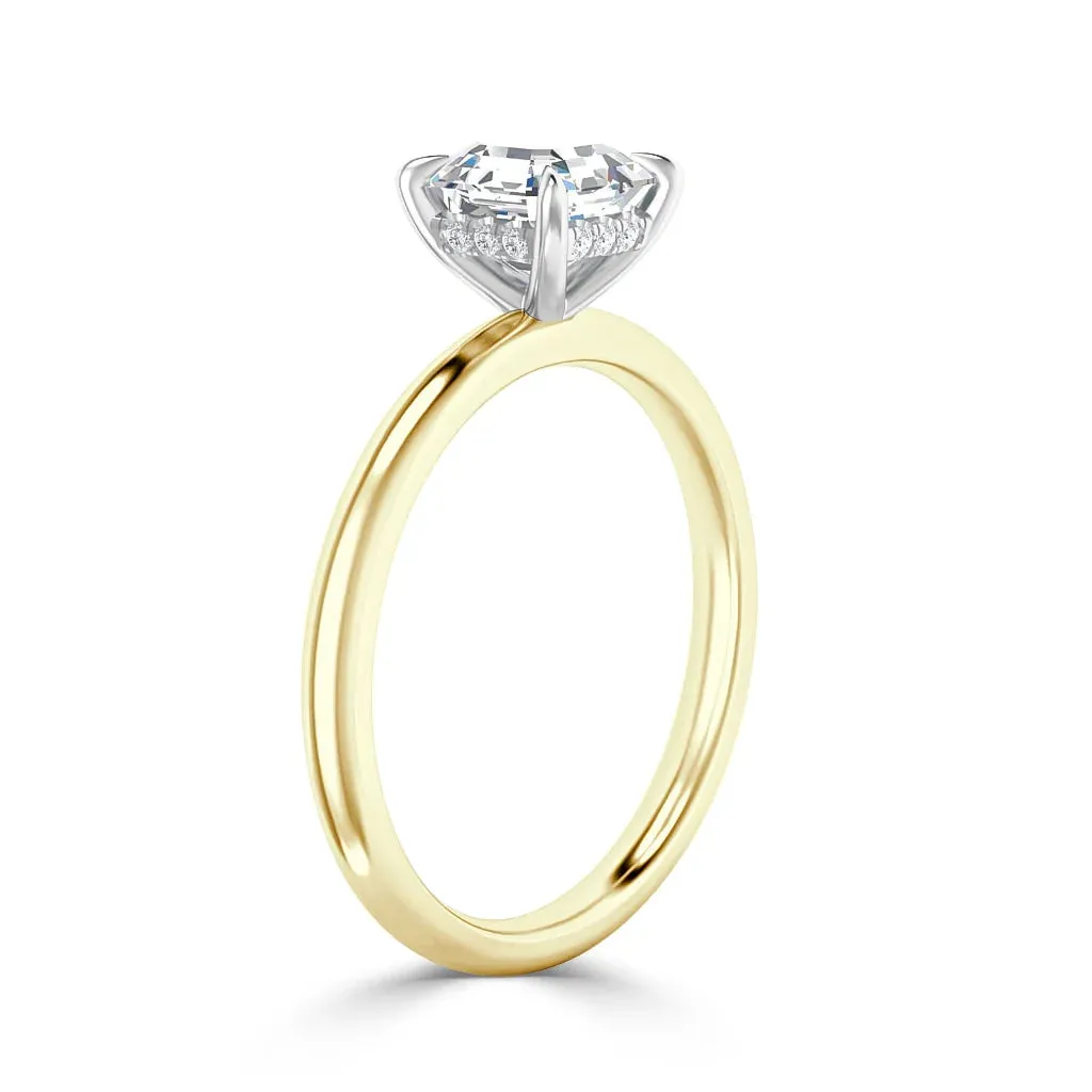 Elaine  - 18ct Yellow Gold - Radiant