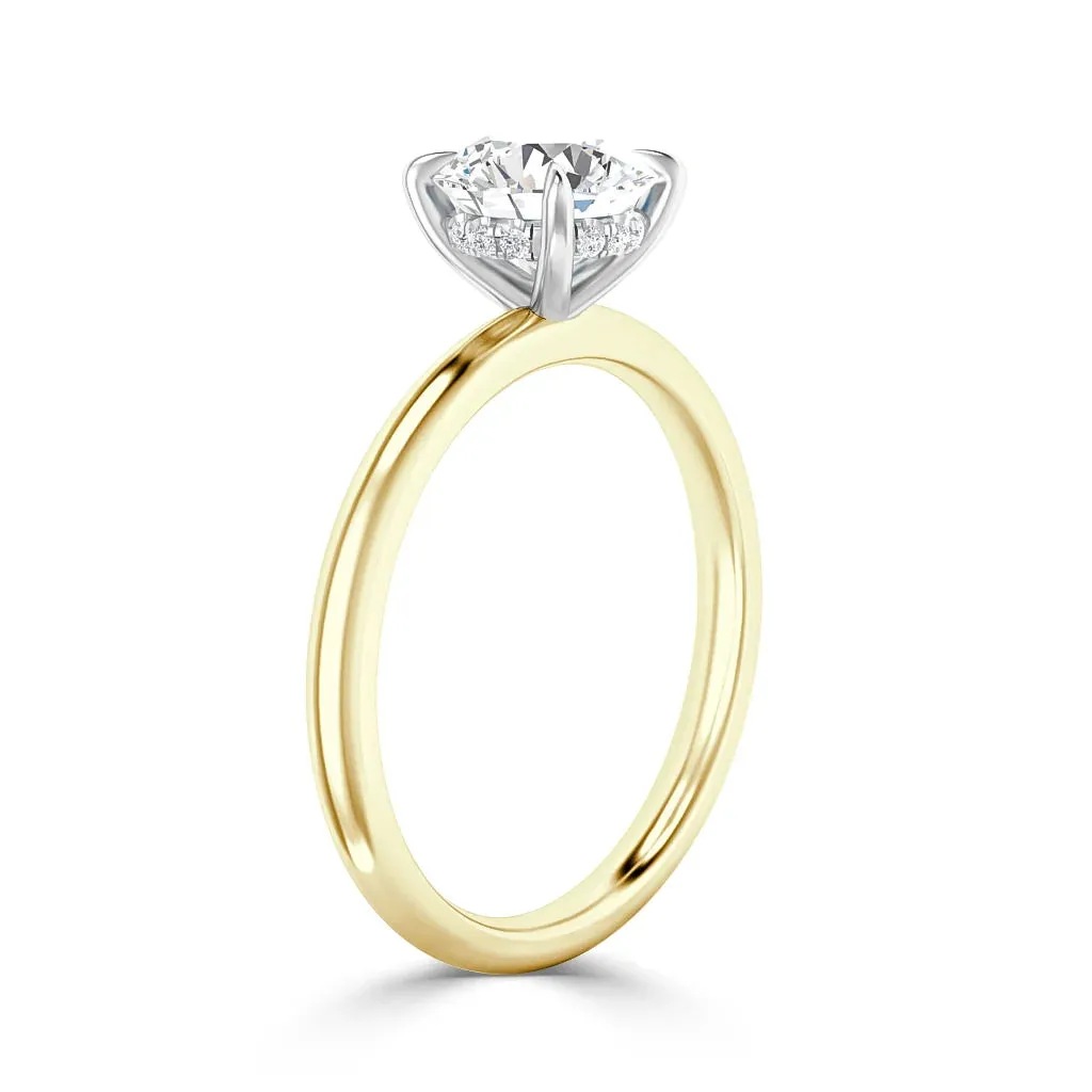 Elaine  - 18ct Yellow Gold - Round