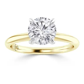 Elaine  - 18ct Yellow Gold - Round