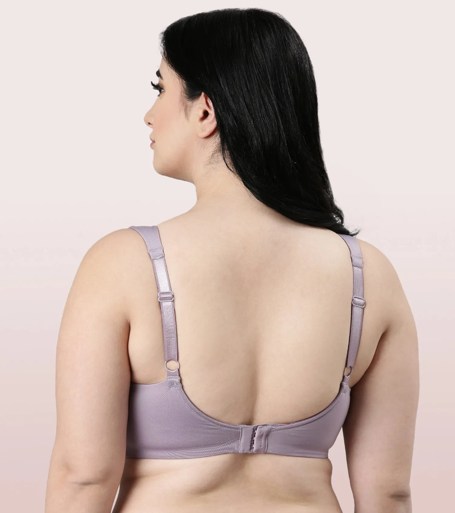 Enamor Pure Ease F121 Ultimate Smoothening Full Support Bra for Women- Full Coverage, Non Padded and Wirefree