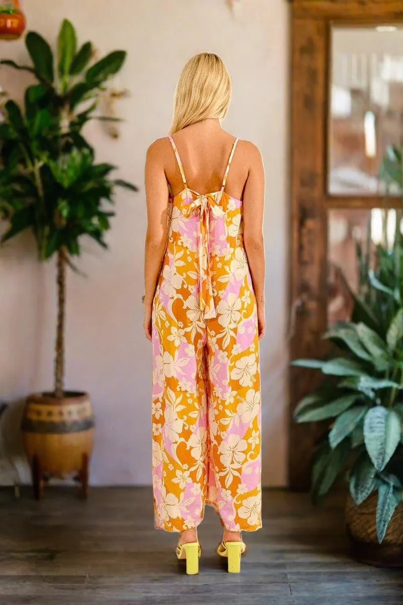 Floral Sunrise Jumpsuit