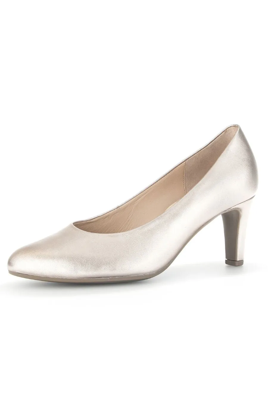 Gabor Court Metallic Heel