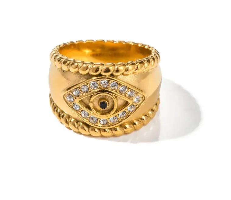 Iris Statement Ring