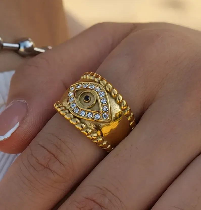 Iris Statement Ring