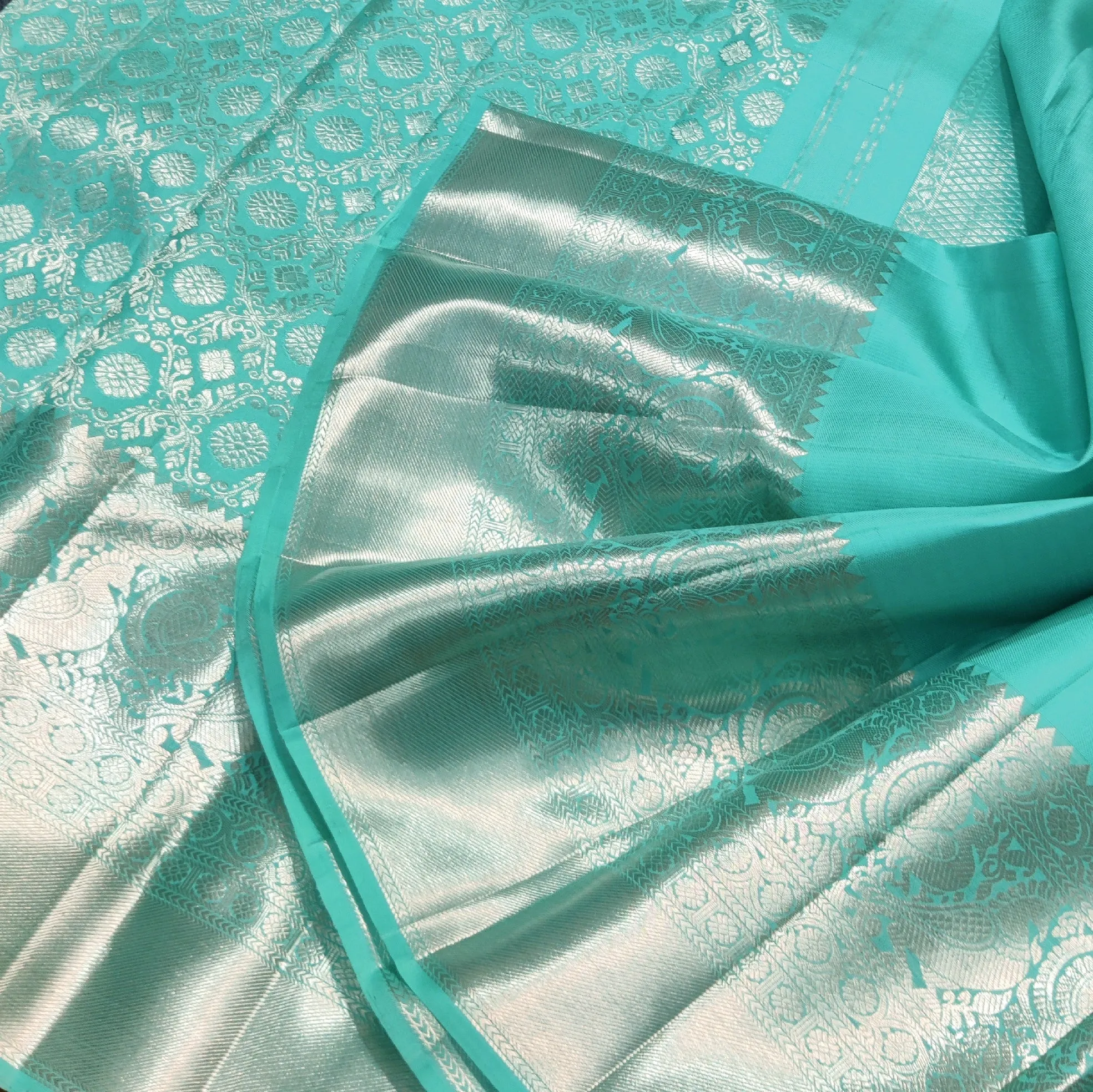 Kanchipure Pastel Saree - KMP21