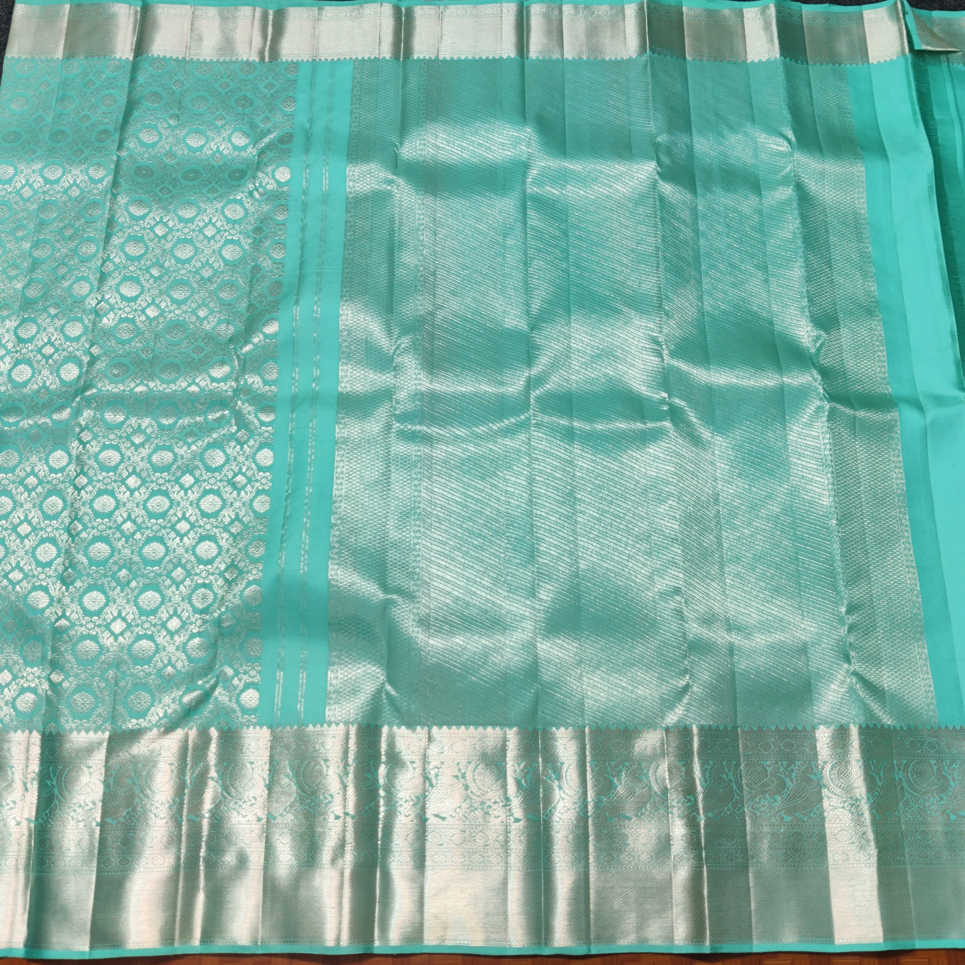 Kanchipure Pastel Saree - KMP21