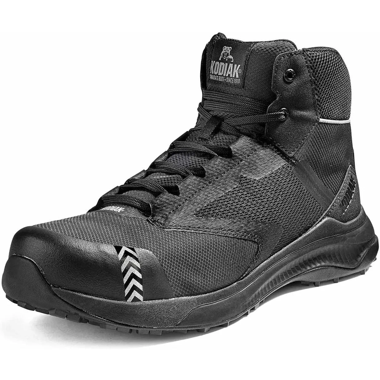 Kodiak Men's Quicktrail Mid CT Athletic Safety Work Shoe -Black- 4THQBK